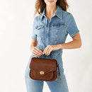 Fossil Heritage Brown Crossbody Bag ZB1785200