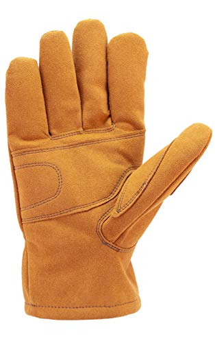 Carhartt Men's A553 Leather Fencer Glove, Brown, Medium (Pack Of 1)