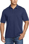 ATHLIO 2 Pack Men's Short Sleeve Polo Shirts, Classic fit Quick Dry Tech Golf Shirts, Dri Flex Performance Solid Top Shirts