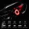 ROCKBROS Bike Tail Light Smart Brake Light Bicycle Taillights Bicycle Rear Tail Light USB Charging IP65 Waterproof LED Bicycle Lights