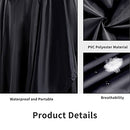 Hooded Rain Poncho Waterproof Raincoat Jacket for Men Women Adults,with Pocket.