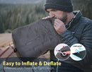 TREKOLOGY Camping Pillow Aluft Pro, Large Inflatable Camping Pillows for Sleeping, Travel Beach Pillow Inflatable Pillow Inflatable Cushion Blow Up Pillow for Camping Pillows Compact Inflatable Pillow