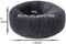 Dog Beds for Small Dogs, Washable Pet Bed for Cat Puppy Soft Round Fluffy Donut Self Warming Bed, Dog Calming Bed for Indoor, Dark Grey