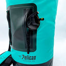 Pelican - Exocool Cooler Dry Bag - Collapsible Portable Soft Sided Roll - Insulated Waterproof Leak Proof for Kayaking, Hiking, Camping & Fishing - 10L or 20L