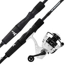 KastKing Crixus Fishing Rod and Reel Combo, Spinning, 5ft 6in, Light, 2pcs, 2000 Reel