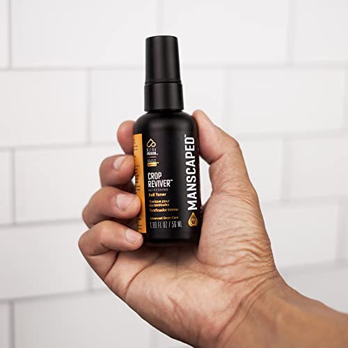 MANSCAPED™ The Crop Reviver™, Hydrating & Refreshing Men's Body Toner Spray, Cooling Groin Spritz with Soothing Aloe Vera, 1.89 FL oz