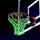 Amazing Glow in The Dark Light Sun Powered Basketball Hoop Net Shoots Training