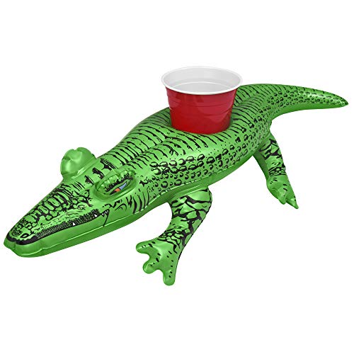 GoFloat Df-03-Gator GoFloat Inflatable Alligator Drink Holders