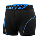 BALEAF Men's Cycling Underwear 3D Padded Bike Shorts with Padding Road Biking MTB Liner Bicycle Gear Accessories Blue L