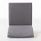 Christopher Knight Home Kwame Fabric/Walnut Finish Dining Chairs, 2-Pcs Set, Dark Grey