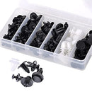 100PCS Car Bumper Retainer Clips, Car Plastic Rivets Fasteners Push Retainer Kit, Most Popular Size Car Push Rivet Kit - Bumper Car Clips Expansion Screws Replacement Kit