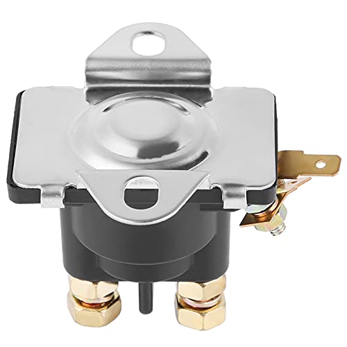 12V Starter Tilt Trim Pump Relay, Solenoid Relay Switch Starter Relay Solenoid Lawn Mower Starter Solenoid Compatible for Marine Outboard Boat Motor Engine