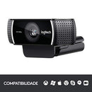 Logitech C922 Pro Stream Webcam 1080P Camera for HD Video Streaming & Recording 720P at 60Fps with Tripod Included