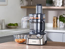 Kenwood MultiPro Express Plus Weigh Food Processor, Food Mixer with 11 Processing Tools, Variable Speed with Pulse Function, Integrated Digital Scales, Capacity 3L, 1000W, FDM71970SS, Silver