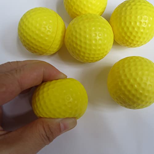 HH-GOLF Rubber Foam Golf Practice Balls, Light Soft Training Balls for Indoor or Outdoor, 16pcs with mesh Bag