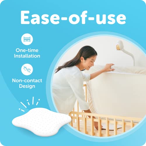 CuboAi Sleep Safety Bundle-1080p HD Night Vision CuboAi Plus Smart Baby Monitor with 3-Stand Set and Sleep Sensor Pad | Proactive AI Baby Safety Alerts, Sleep Analytics & Breathing Motion Detection