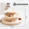 Belvie Pets Wooden Cat Ball Track. This Interactive cat Toy Will Help Your cat Exercise and Relieve Stress and Boredom