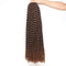 Xtrend 24 Inch Passion Twist Hair Ombre 7 Packs Water Wave Crochet Hair for Long Passion Twist Crochet Hair Long Bohemian Braiding Hair Extensions 18 Strands/Pack T30#