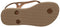 Havaianas Women's Luna Sandal Flip Flop, Rose Gold Rose Gold, 1/2 UK