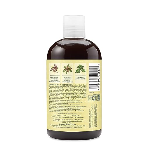Shea Moisture Jamaican Black Castor Oil Strengthen and Restore Shampoo, 384 ml