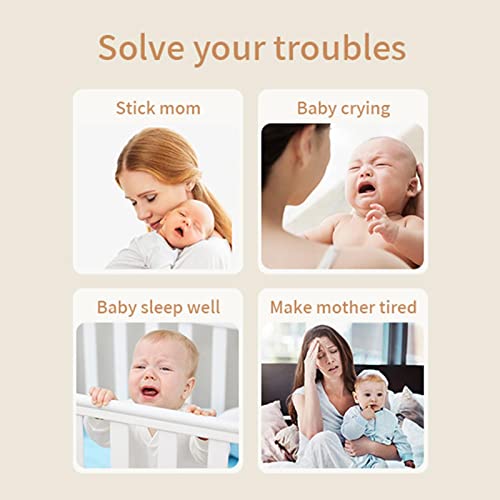 Crib Mobile Holder Arm | Wooden Nursery Mobile Arm,Rotated Baby Mobile for Crib with Hanging Holes for Children Room, Bedroom, Baby’s Room for Mothers, Friends,