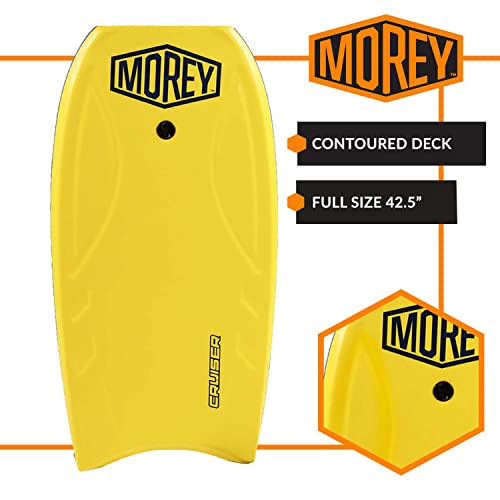 Morey 44" Big Kahuna Bodyboard with Power Rod Stringer - Blue