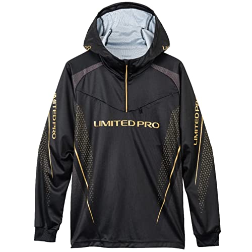 Shimano SH-124W Limited Pro Half Zip Hoodie, Various Types, Limited Black, L