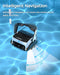 WYBOT Robotic Pool Cleaner, Automatic Pool Vacuum with Quick Clean, Wall Climbing Capability, Powerful Triple Motors, Large Filter Basket, Ideal for Large In-Ground Pools