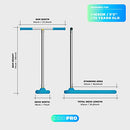 The Indo Pro Trick Scooter and Pro Scooter - for Teens and Adults - Stunt Scooter and Trampoline Scooter for Tricks - Professionals and Beginners - Good for Indoor and Outdoor Freestyle