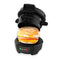 Drew & Cole - Electric Breakfast Sandwich Maker - Grilled Sandwich Toastie Maker - With Egg Cooker Ring - Easy To Clean Non-Stick Cooking Plates - Fantastic for English Muffins, Omelettes & Waffles