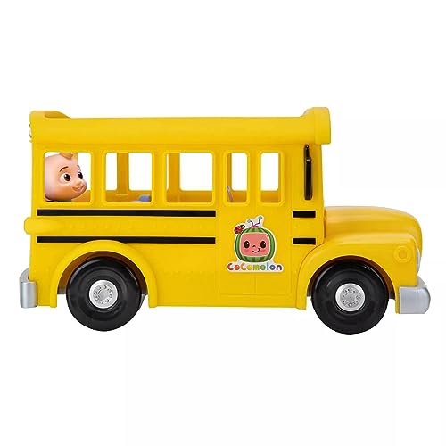 Cocomelon Musical Yellow School Bus Toy