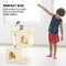 Taily 85CM Cat Scratching Post Cats Tree Gym House Condo Pet Furniture Kitten Scratcher Tower Suitable for Medium to Large Cats Beige