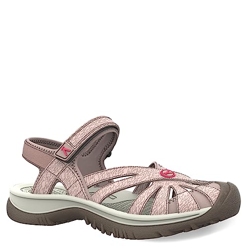 KEEN Women's Rose Casual Closed Toe Sandals, Fawn
