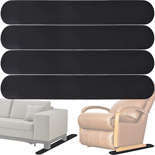 4 Pack Anti-Slip Furniture Rail Pads,Non Skid Furniture Pads for Recliners, Furniture Grippers, Gripper Pads, Furniture Pads for Hardwood Floors and Carpet,for Recliners,Sofa,couches,Chairs (30.7inch)