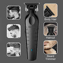 KEMEI Trimmer Professional Cordless Hair Clipper for Men Electric Beard Trimmers Barber Hair Cuttings Kit, Zero Gapped T Blade Trimmers for Men, KM-2299