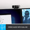 Logitech C922x Pro Stream Webcam – Full 1080p HD Camera – Background Replacement Technology for YouTube or Twitch Streaming