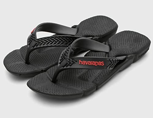 Havaianas Men's Power 2.0 Flip-Flop, Black, 8 US