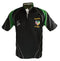 Silky Sullivan Rugby Collection Men's Ancient Order of Hibernians My Nation My Heritage Rugby Jersey, Black, Small