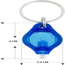 3 Pack Small Photon Micro Light Mini LED Keychain Keyring Torch/Flashlight