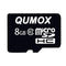 QUMOX 2X 8GB 8 GB Micro SD HC SDHC Flash Memory Card Class 10 TF