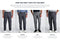 Haggar Men's Premium No Iron Khaki Slim Fit Flat Front Casual Pants, Dark Navy, 32W x 30L US