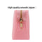ZARSIO Felt Purse Organizer Insert Bag Organizer, a Set of 2 (Pink)