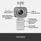 Logitech for Creators StreamCam - Premium Webcam for Streaming and Video Content Creation, Full HD 1080p 60 fps, Premium Glass Lens, Smart Autofocus, USB Connection, for PC, Mac, Off White