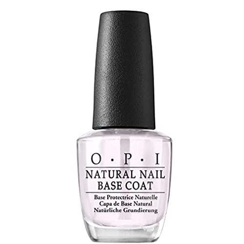 OPI Natural Nail Base Coat, Nail Polish Base Coat, 15ml