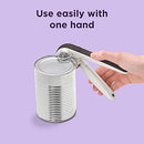 Chef'n EzSqueeze One-Handed Can Opener (Black and Meringue)