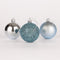 60mm/6Pcs Christmas Baubles Shatterproof Light Blue, Christmas Tree Decorations Ball Ornaments Balls Xmas Hanging Decorations Holiday Decor - Shiny,Matte,Glitter