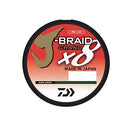 Daiwa, J-Braid x8 Grand Braided Line, 150Yards, 10 lbs Tested 006" Diameter, Dark Green