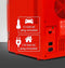 Coca-Cola Classic Portable 6 Can Thermoelectric Mini Fridge Cooler/Warmer, 4 L/4.2 qt, Red, for Home, Dorm, car, Boat, Beverages, Snacks, Skincare, Cosmetics, Medication