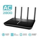 AC2800 Wireless MU-MIMO VDSL/ADSL Modem Router Broadcom 1.0GHz dual-core CPU 802.11ac/a/b/g/n 2167Mbps at 5GHz + 600Mbps at 2.4GHz MU-MIMO 1024QAM Beamforming 4 GE Ports 2 USB 3.0 ports 4 detachable a