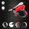ZFE 5inch/6inch Random Orbital Air Palm Sander Air Random Orbital Sander Vacuum 6" 150mm Pad Hand Power Tool Polisher Grinding Sanding Tools for Auto Body Pneumatic Hose
